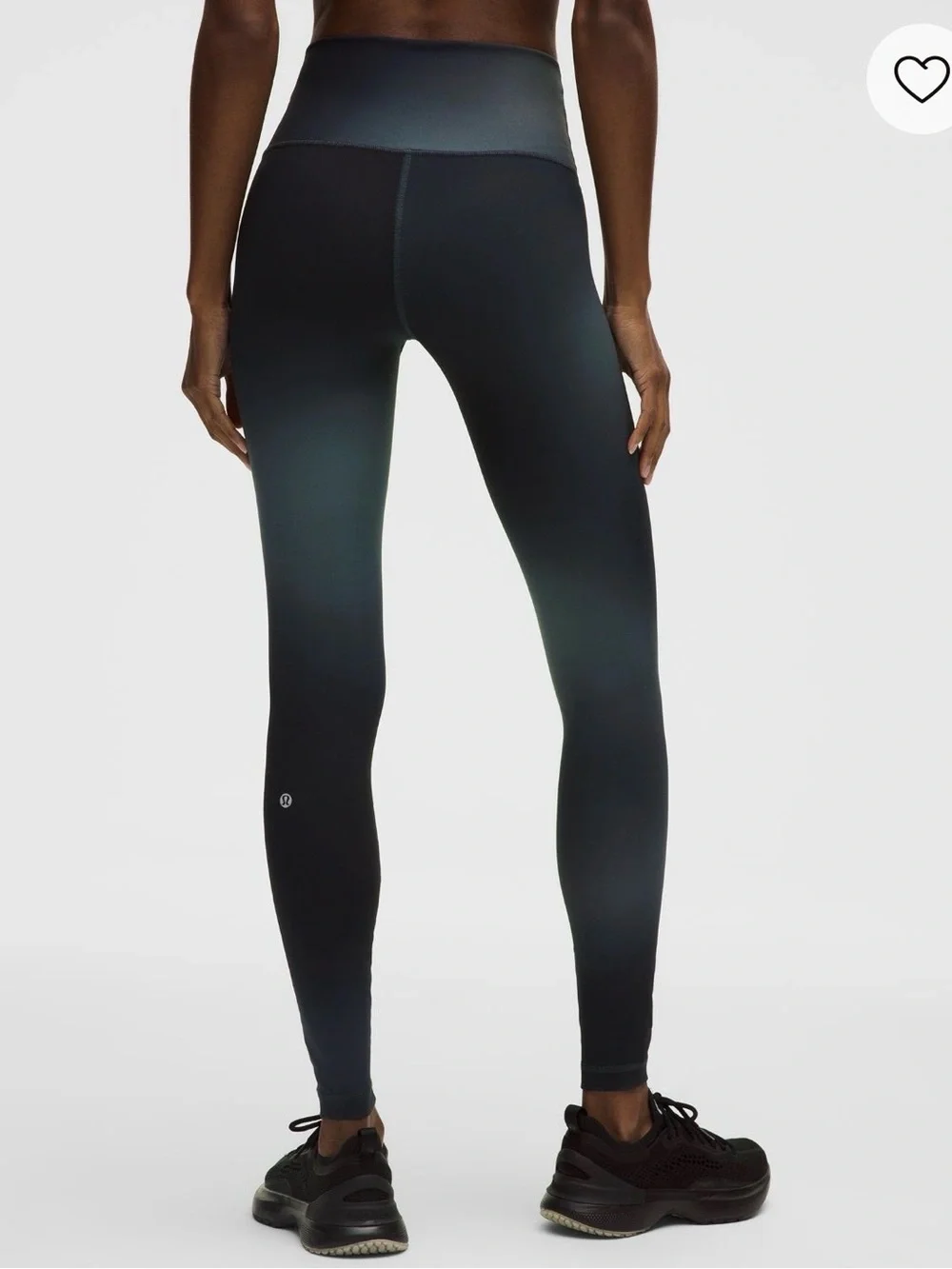 lululemon athletica Teal-to-Black Ombre High-Rise Leggings